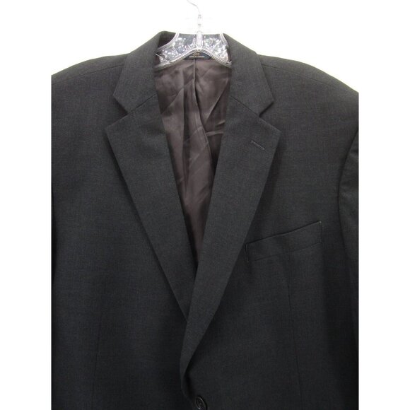 Brooks Brothers Sport Coat 46 Blazer Wool Solid Jacket Preppy 346 - Picture 2 of 15